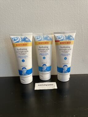 Burts Burt's Bees Hydrating Overnight Mask 2.5 oz., x3
